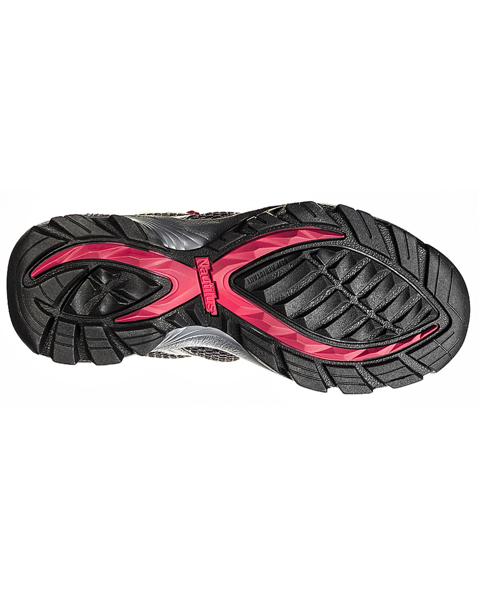 Image #2 - Nautilus Women's ESD Athletic Work Shoes - Steel Toe, Grey, hi-res