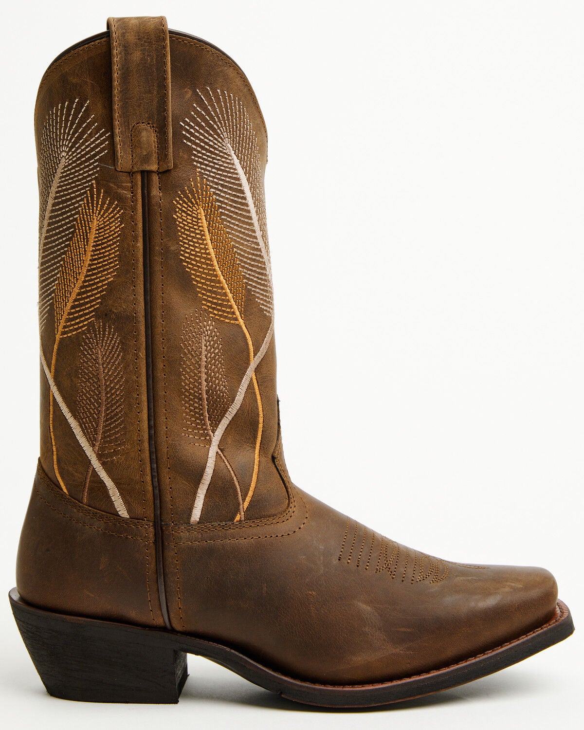 Image #2 - Laredo Women's Field Of Dreams Western Boots - Square Toe, Brown, hi-res