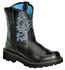 Ariat Women's Fatbaby Western Boots - Round Toe, Black, hi-res