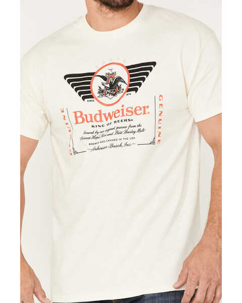 Image #3 - Brew City Beer Gear Men's Budweiser Military Can Graphic T-Shirt, , hi-res