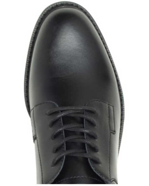 Image #5 - Bates Men's Sentry High Shine LUX Lace-Up Work Oxford Shoes - Round Toe, Black, hi-res