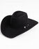 Image #1 - Serratelli 8X Rocker Steiner Exclusive Felt Cowboy Hat, Black, hi-res