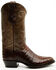 Image #2 - Tony Lama Men's Exotic Caiman Western Boots - Round Toe, Brown, hi-res