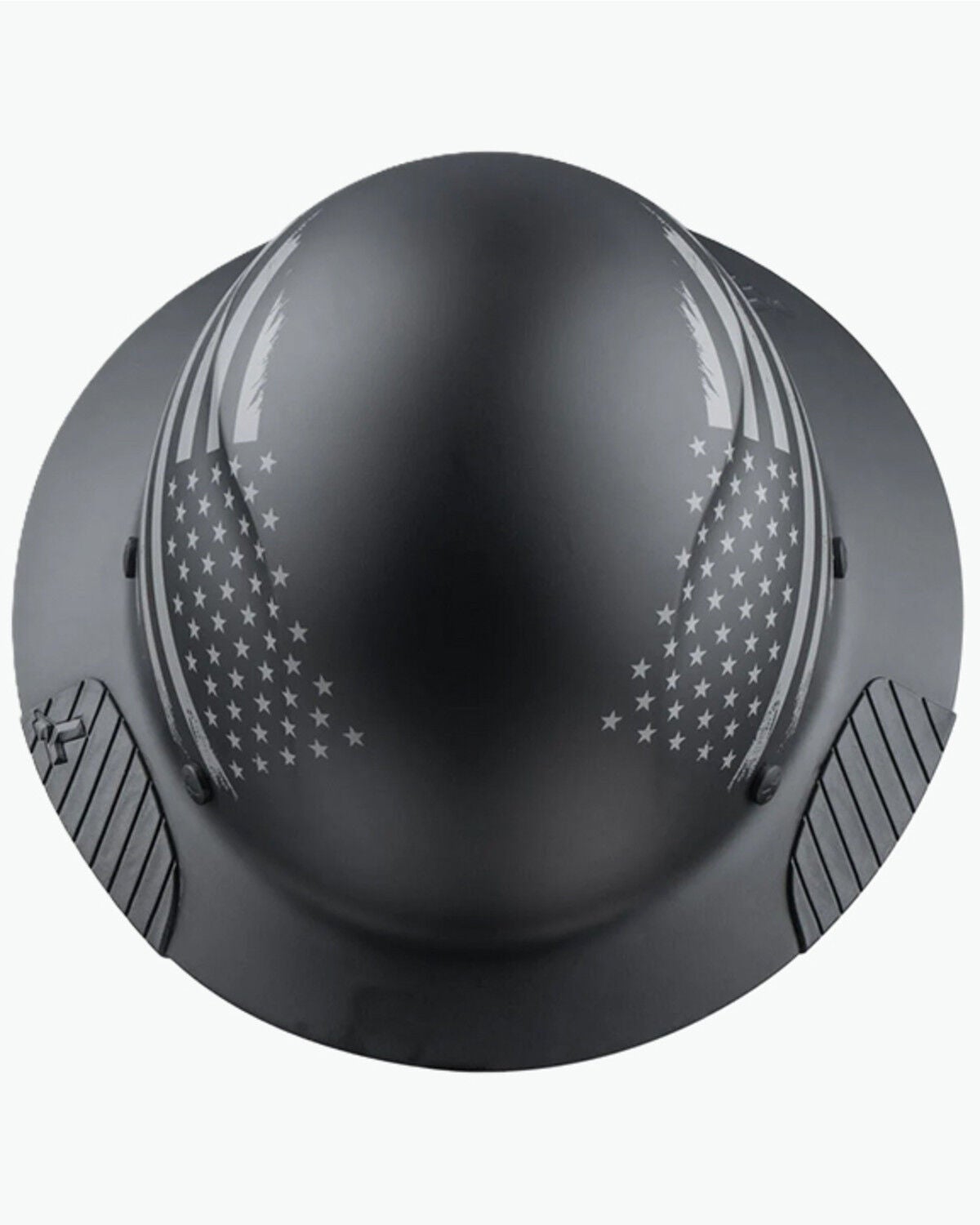Image #5 - Lift Safety DAX Matte Patriot Full Brim Hard Hat, Black, hi-res