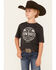 Image #1 - Cody James Toddler Boys' Rock n' Roll Short Sleeve Graphic T-Shirt , Black, hi-res