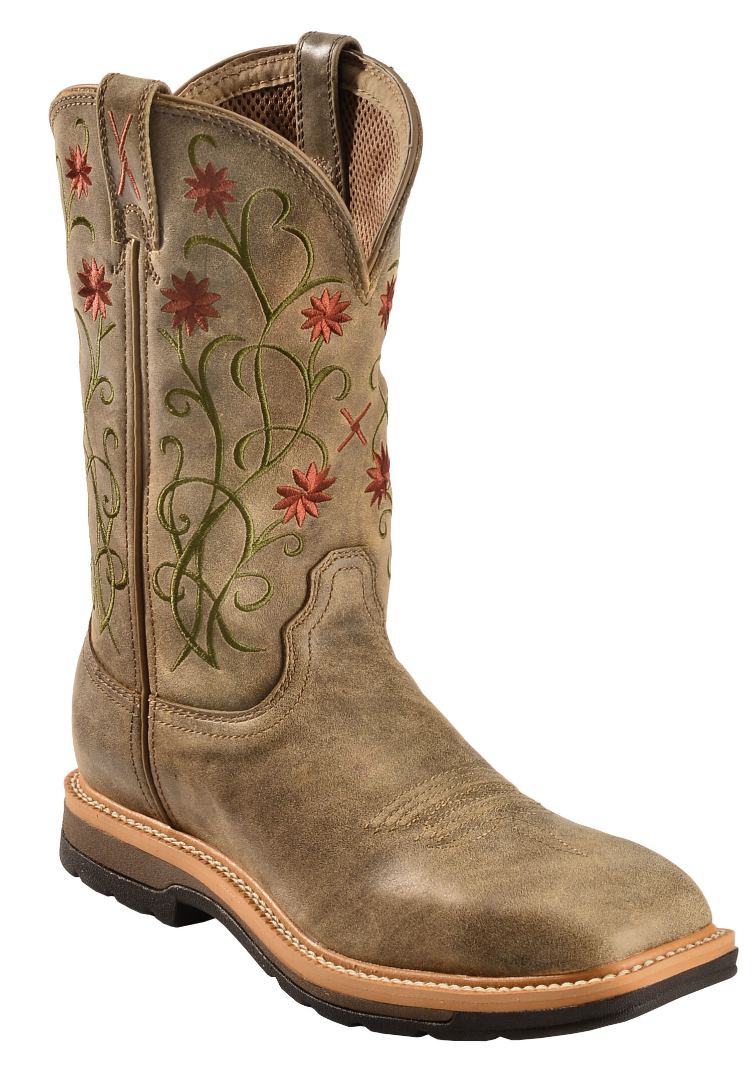 cowgirl steel toe boots