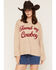 Image #1 - Baevely Women's Found Cowboy Sweater, Camel, hi-res