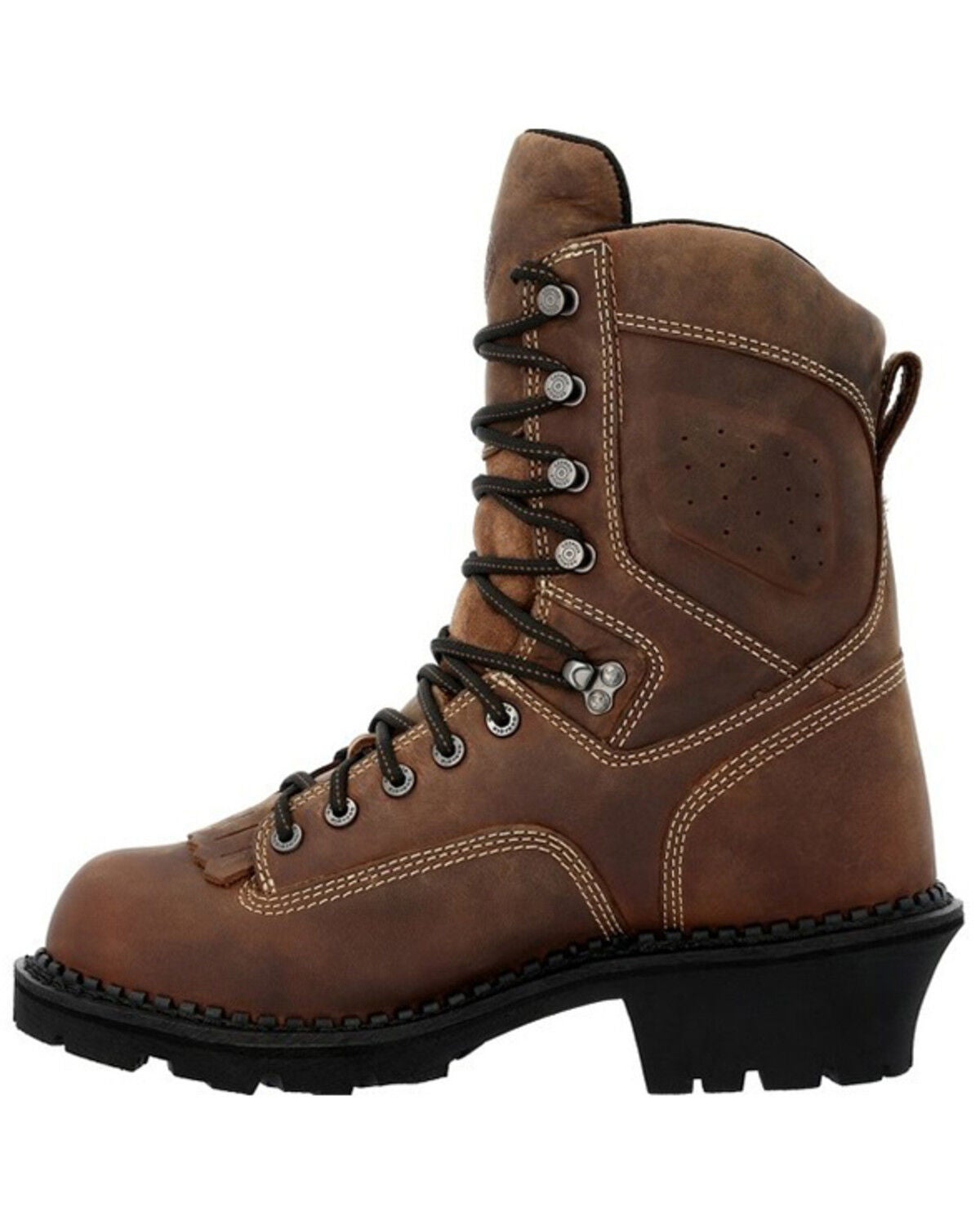 Image #3 - Georgia Boot Men's Logger Waterproof Work Boots - Soft Toe, , hi-res