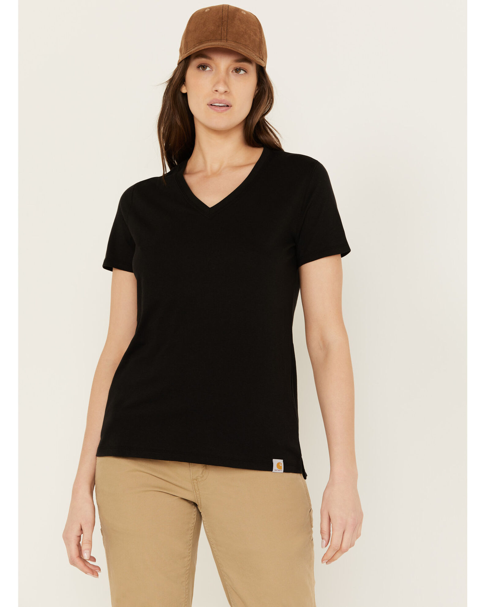 Carhartt v neck t shirt deals