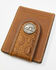 Image #1 - Cody James Men's Crocodile Embossed Money Clip Wallet, Brown, hi-res