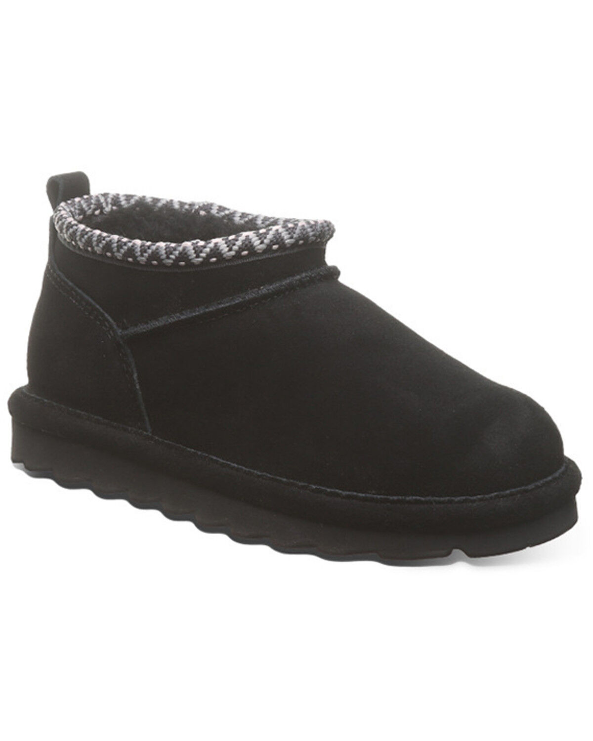 Image #1 - Bearpaw Girls' Super Shorty Deco Casual Boots, Black, hi-res