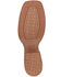 Image #5 - Justin Boots Women's Tan Smooth Ostrich Western Boots - Square Toe , Tan, hi-res