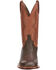 Lucchese Men's Brown Cecil Western Boots - Broad Square Toe, Brown, hi-res