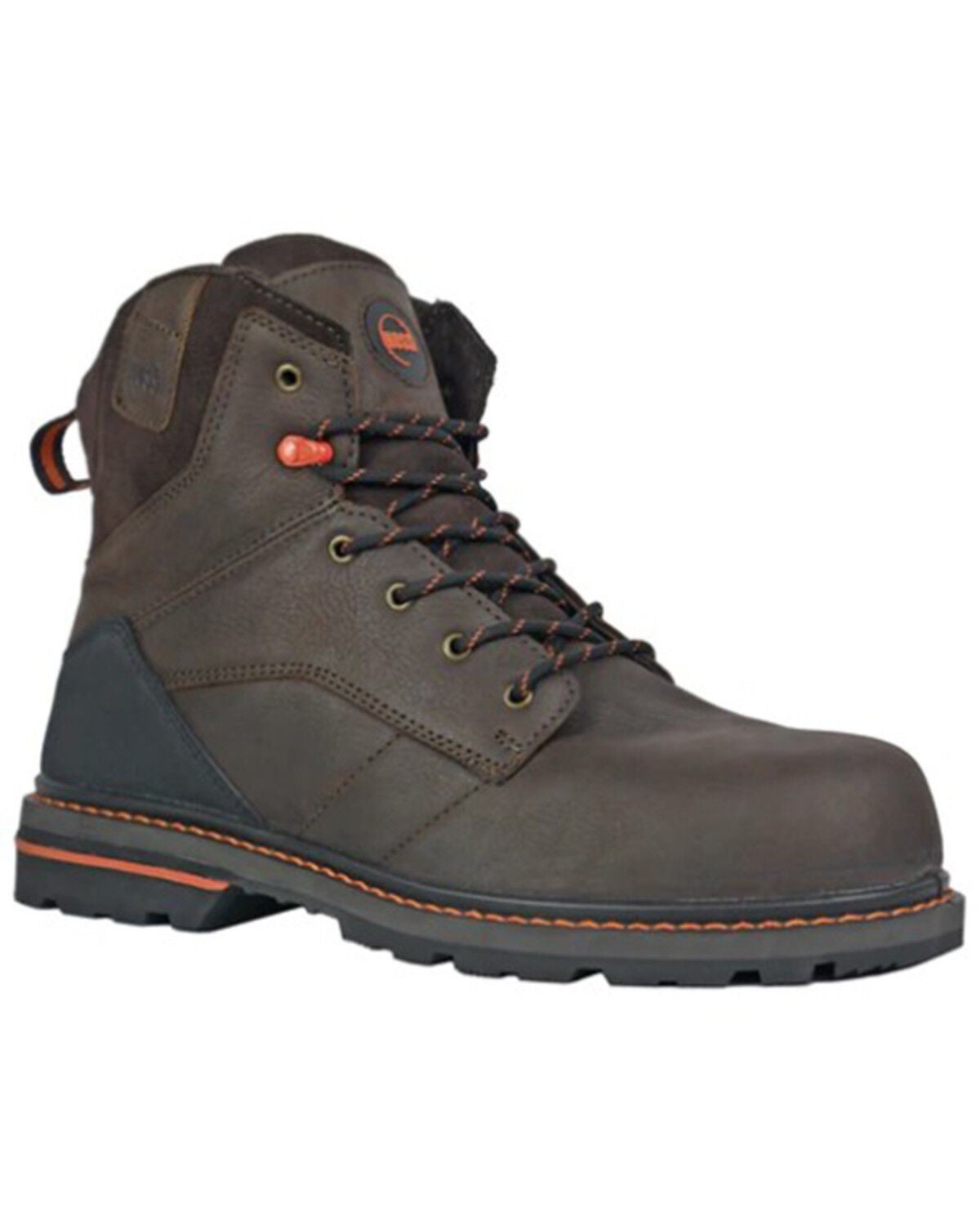 Image #1 - Hoss Men's Carson Lace-Up Work Boots - Composite Toe, Brown, hi-res