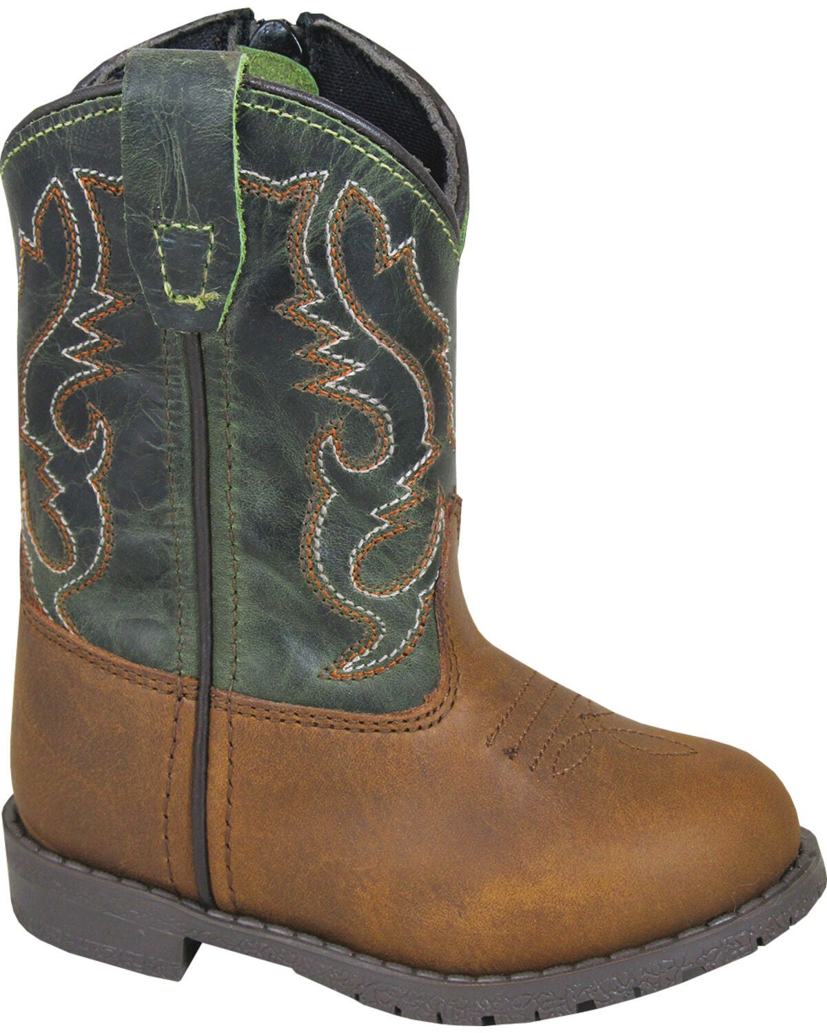 Smoky Mountain Toddler Boys' Hopalong Western Boots - Round Toe, Brown, hi-res