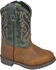 Image #1 - Smoky Mountain Toddler Boys' Hopalong Western Boots - Round Toe , Brown, hi-res