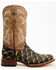 Image #2 - Tanner Mark Men's Monster Fish Print Western Boots - Broad Square Toe, Oryx, hi-res