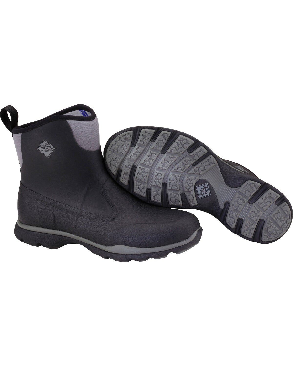 Image #1 - Muck Black Excursion Pro Mid Boots, Black, hi-res