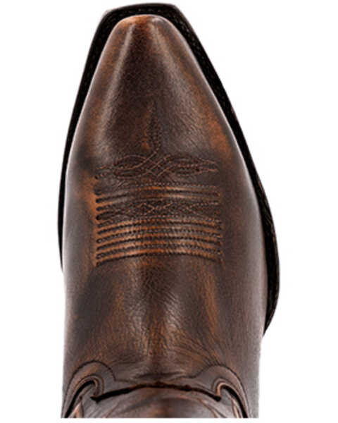 Image #6 - Durango Men's Santa Fe™ Whiskey Western Boots - Snip Toe, Brown, hi-res