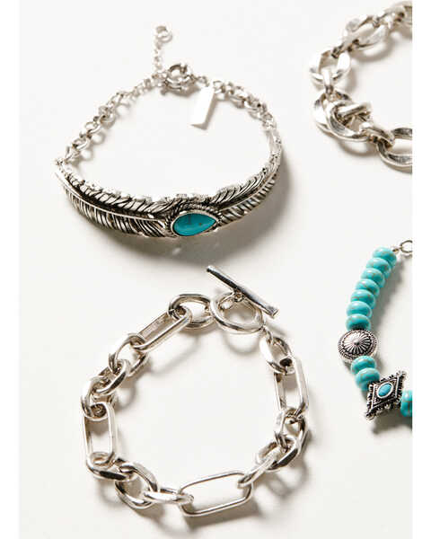 Image #2 - Idyllwind Women's Catamont Pass Bracelet Set - 4-Piece, Silver, hi-res