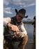 Image #1 - Powder River Outfitters Heather Brown Serape Stripe Zip-Front Wool Vest, Brown, hi-res