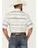 Image #4 - Ariat Men's VenTek Southwestern Striped Short Sleeve Button-Down Western Shirt, Tan, hi-res