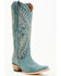Image #1 - Circle G Women's Tall Western Boots - Snip Toe, Blue, hi-res