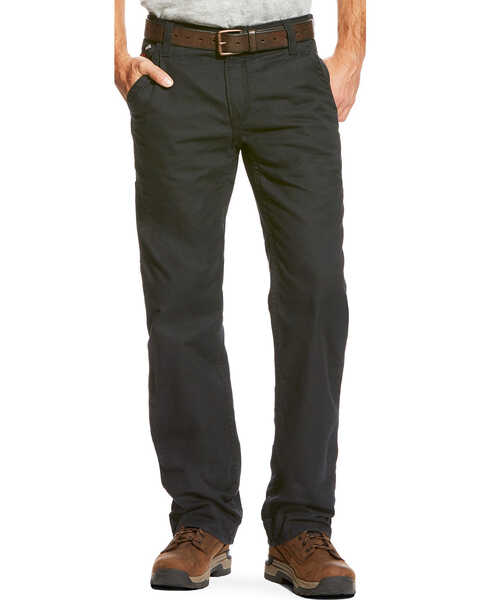 Image #2 - Ariat Men's FR M4 Workhorse Bootcut Pants , Black, hi-res