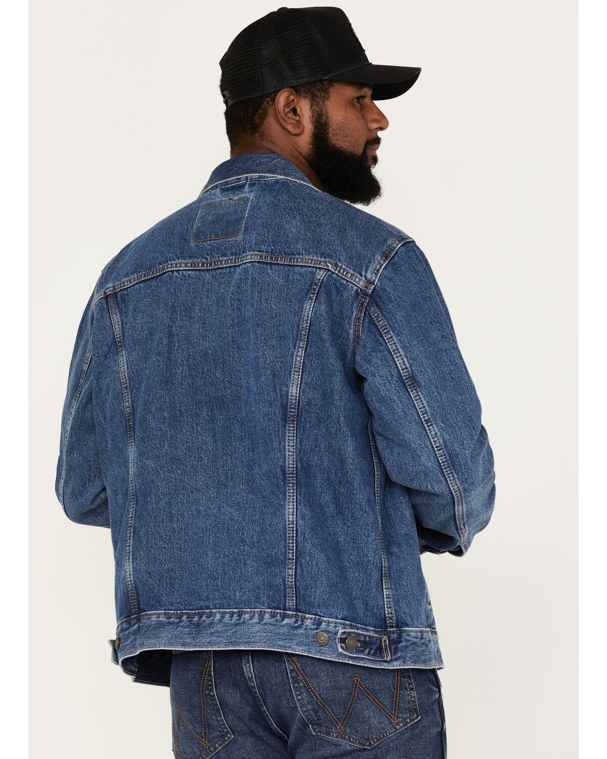 Image #5 - Levi's Men's Snapback Trucker Jacket, Indigo, hi-res