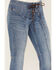 Image #2 - Idyllwind Women's Copper Ridge Low Rise Lace Flare Jeans, Medium Wash, hi-res