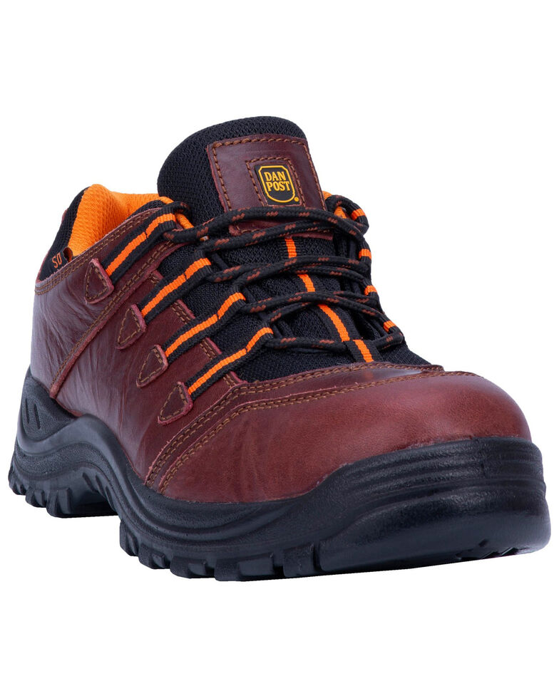 Dan Post Men's Ridge Hiker Shoes - Composite Toe, Red, hi-res