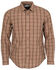 Image #1 - Mountain Khakis Men's Midtown Long Sleeve Button-Down Western Shirt, Brown, hi-res