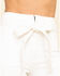 Image #4 - Flying Tomato Women's Tie Front Flare Jeans, White, hi-res