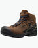 Image #2 - Keen Men's Targhee IV LTR Waterproof Work Boots - Carbon Toe, Black/brown, hi-res