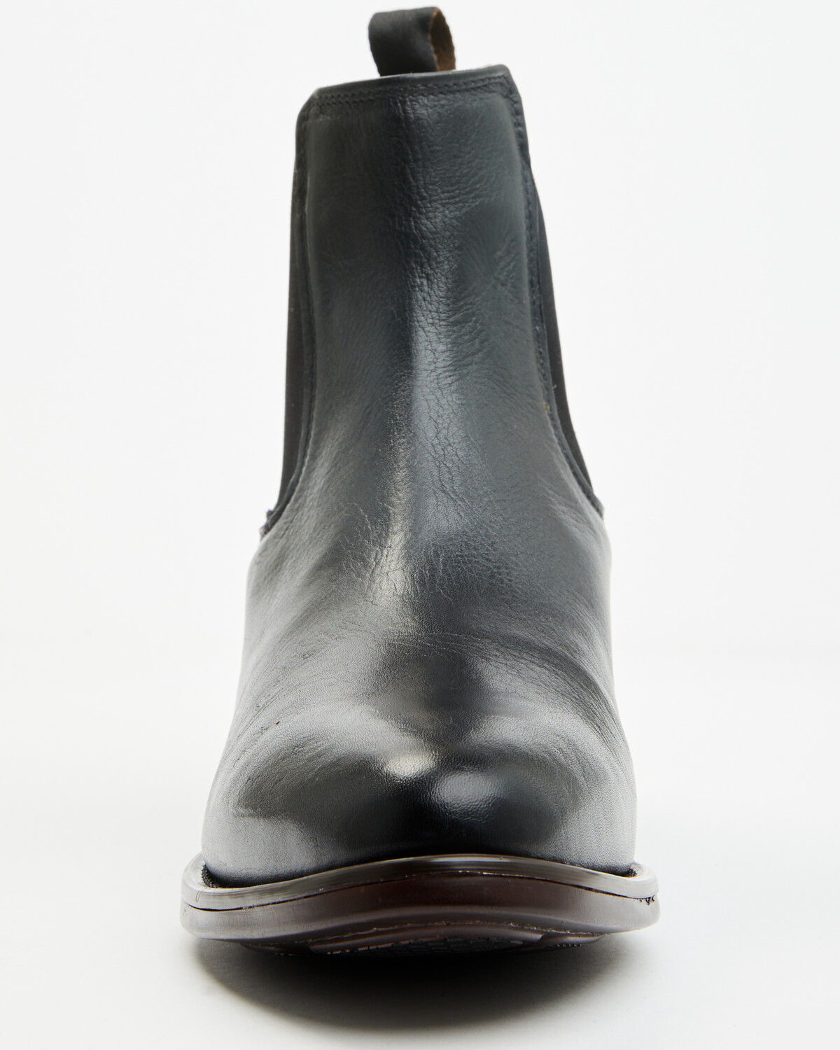 Image #4 - Cody James Men's Scout Chelsea Boots - Round Toe, Black/red, hi-res