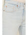 Image #2 - Levi's Women's Stepped Away Light Wash High Rise 501 Straight Stretch Denim Jeans, Light Wash, hi-res