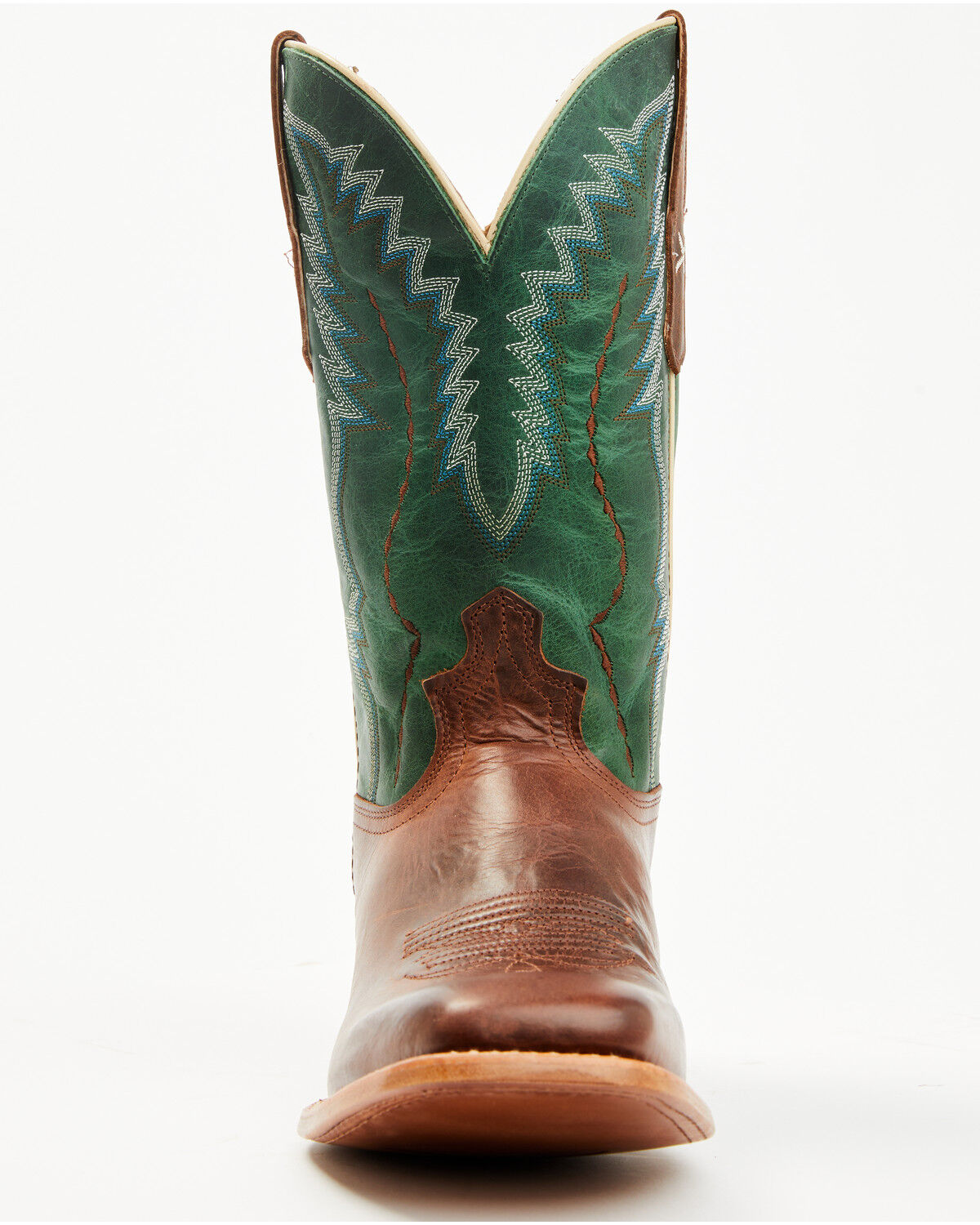 Image #4 - Twisted X Men's Rancher Western Boots - Broad Square Toe, Brown, hi-res