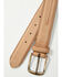 Image #2 - Cody James Men's Dressy Leather Western Belt, Camel, hi-res