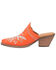 Image #3 - Laredo Women's Wildflower Mules - Snip Toe, Orange, hi-res