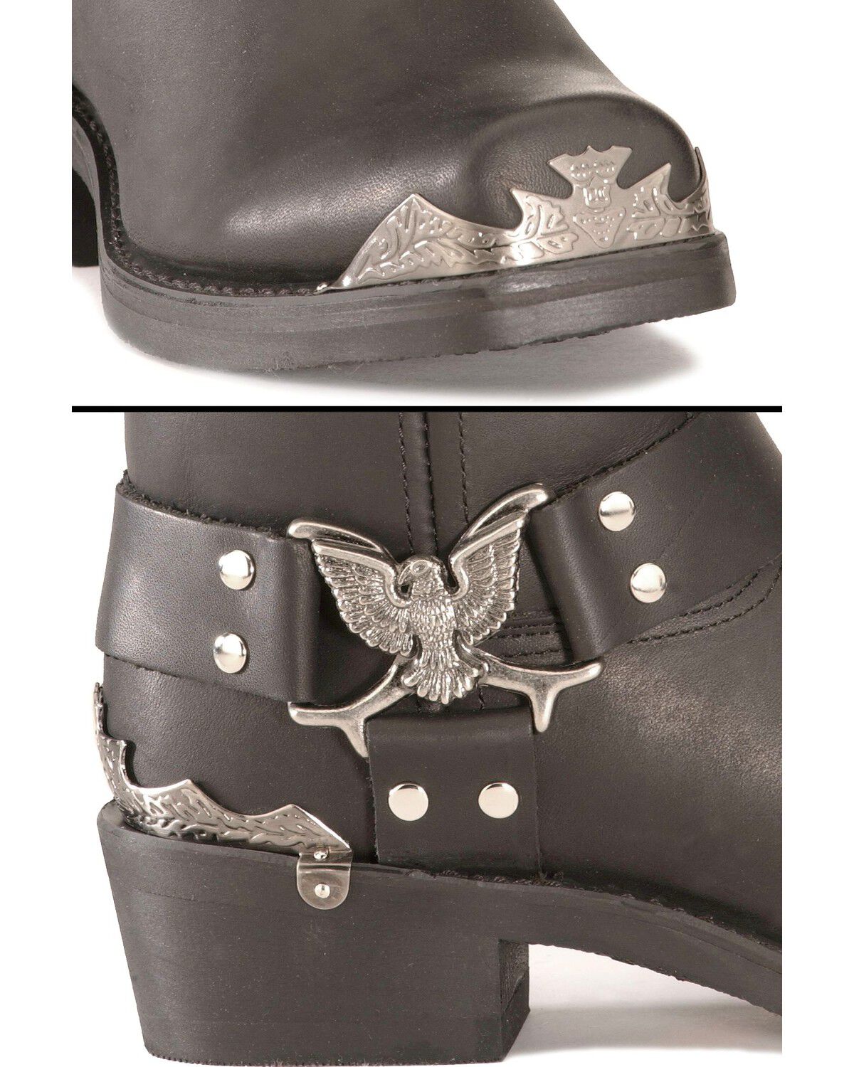 Image #2 - Dingo Eagle Harness Boots - Square Toe, , hi-res