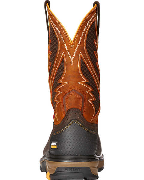Image #5 - Ariat Men's Intrepid 11" VentTEK Work Boots - Composite Toe , Brown, hi-res