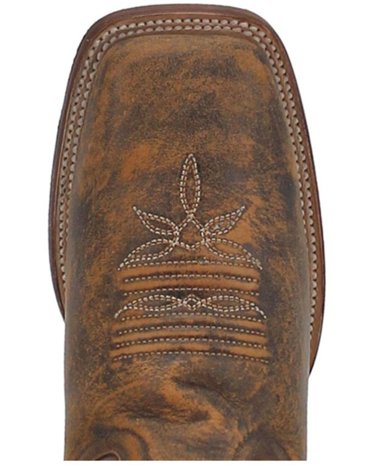 Image #6 - Dan Post Women's Sabina Western Boots - Broad Square Toe, Tan, hi-res