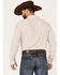 Image #4 - Cody James Men's Getaway Check Button-Down Western Shirt, White, hi-res