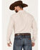 Image #4 - Cody James Men's Getaway Check Button-Down Western Shirt , White, hi-res
