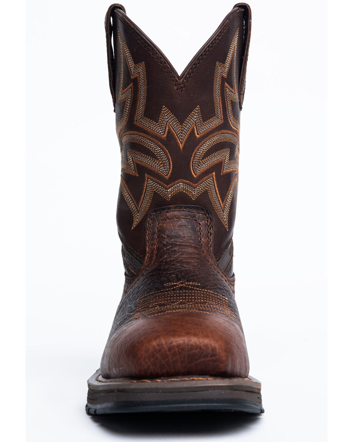 Image #4 - Cody James Men's ASE7 Disruptor Western Work Boots - Nano Composite Toe, Brown, hi-res
