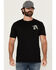Image #2 - Moonshine Spirit&reg; Men's Cowboy Short Sleeve Graphic T-Shirt, Black, hi-res