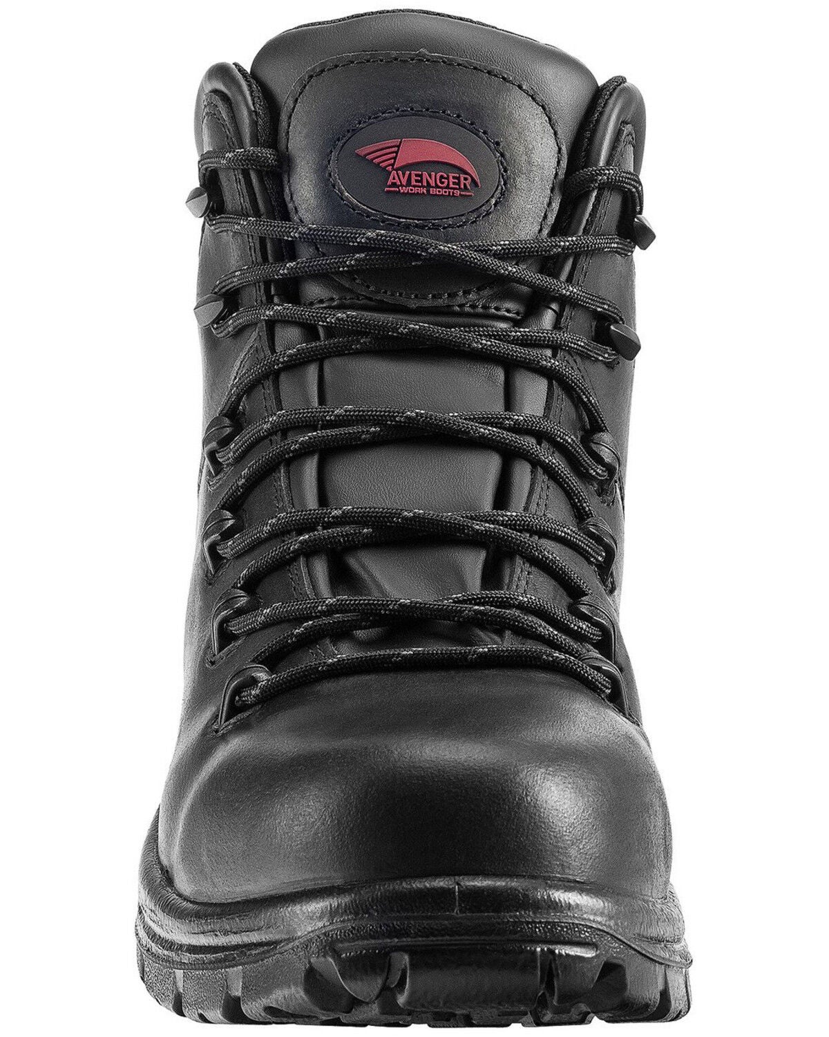 Image #4 - Avenger Men's Plain Waterproof Work Boots - Soft Toe, , hi-res