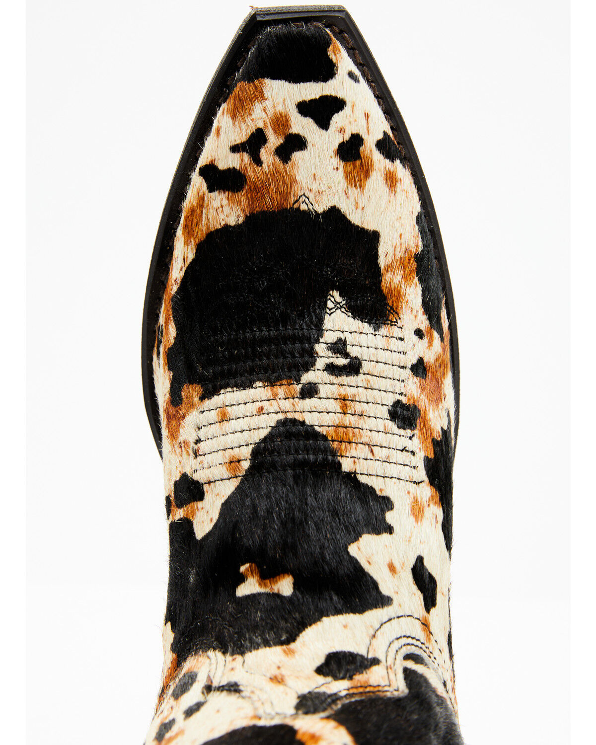 Image #6 - Laredo Women's Carleigh Hair On Hide Western Fashion Booties - Snip Toe, Multi, hi-res