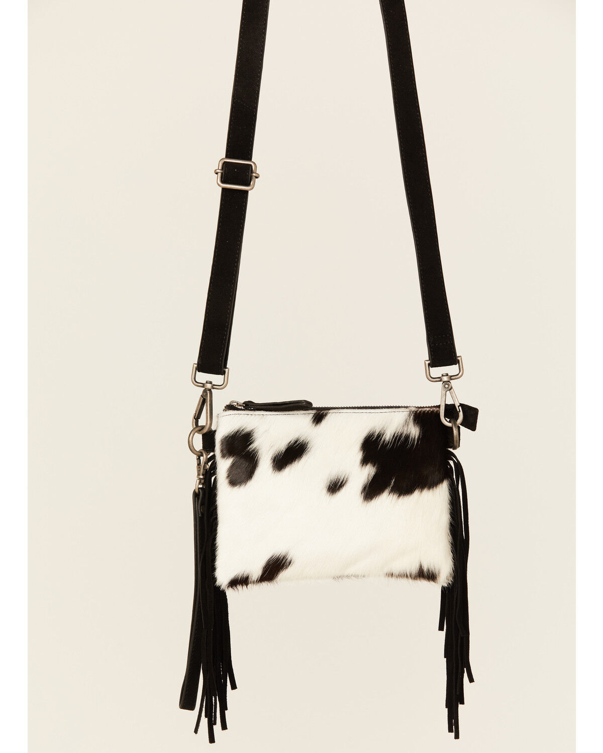 Image #2 - Shyanne Women's Meadow Hairon Leather Crossbody Bag, Black, hi-res