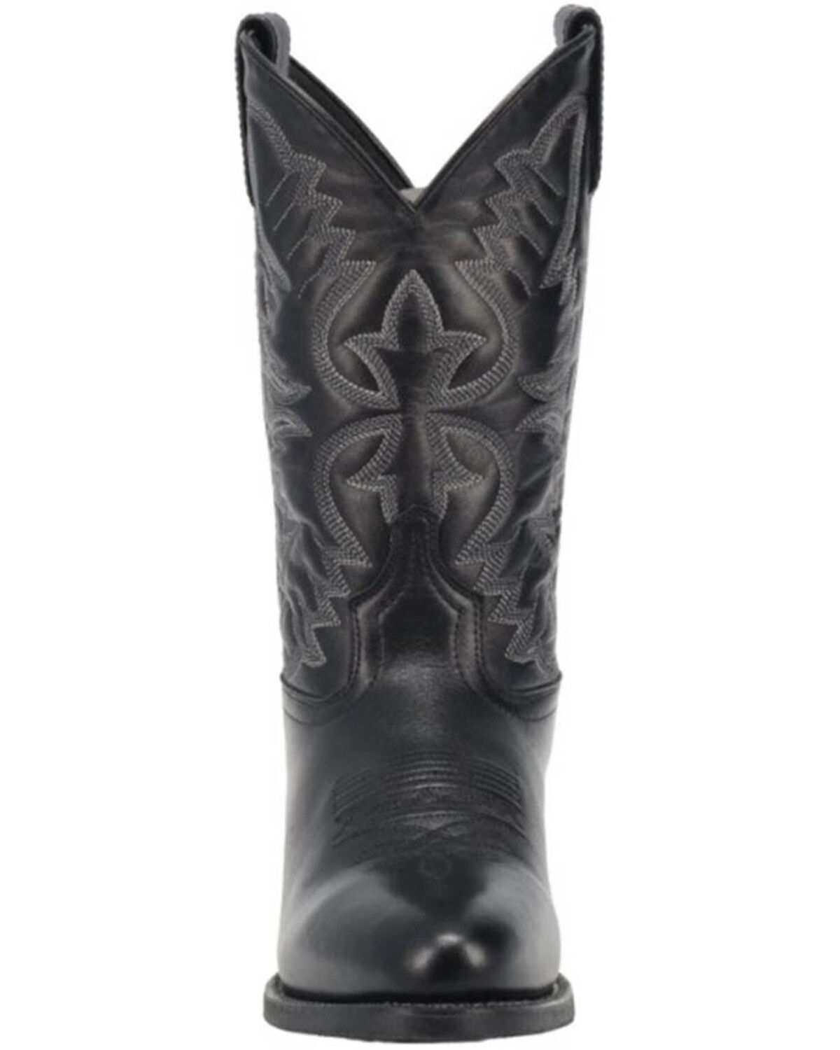 Image #8 - Laredo Men's Birchwood Western Boots - Round Toe, Black, hi-res